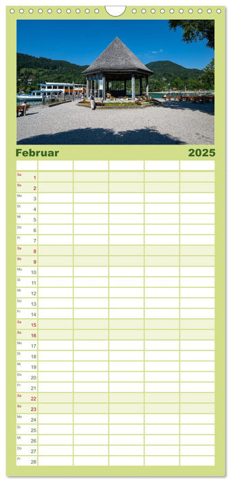 Der Tegernsee - Urlaubsparadies Bayerische Voralpen (CALVENDO Familienplaner 2025)