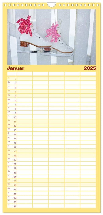 Landhausromantik. Liebliches und duftiges Landleben (CALVENDO Familienplaner 2025)