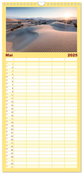 USA Südwesten - Atemberaubende Aussichten (CALVENDO Familienplaner 2025)