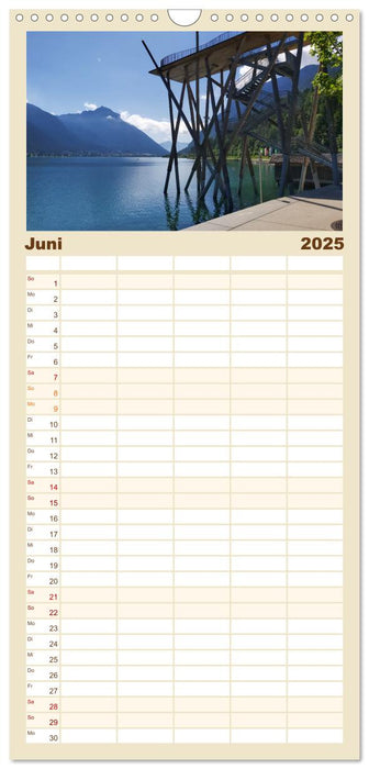 Zeit für Pertisau am Achensee in Tirol - Austria (CALVENDO Familienplaner 2025)
