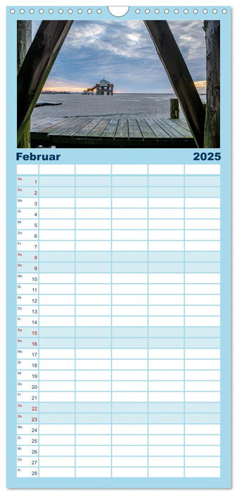 Schleswig-Holstein (CALVENDO Familienplaner 2025)