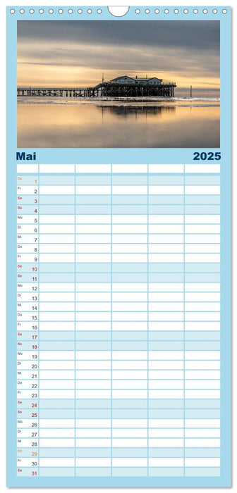 Schleswig-Holstein (CALVENDO Familienplaner 2025)