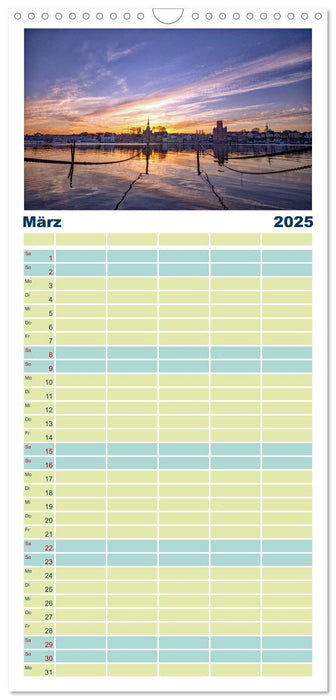 Ostseefjord Schlei (CALVENDO Familienplaner 2025)