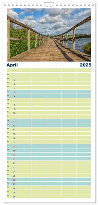 Ostseefjord Schlei (CALVENDO Familienplaner 2025)