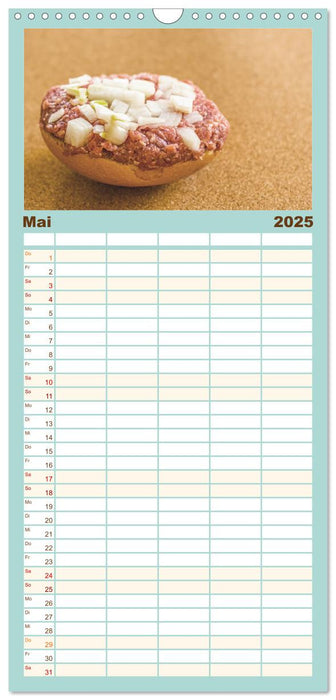 Mettkalender - Spread some more Mett (CALVENDO Familienplaner 2025)