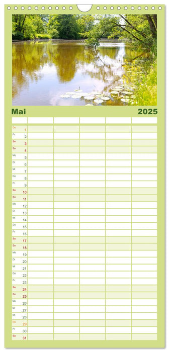 Niederbayerisches Vilstal (CALVENDO Familienplaner 2025)