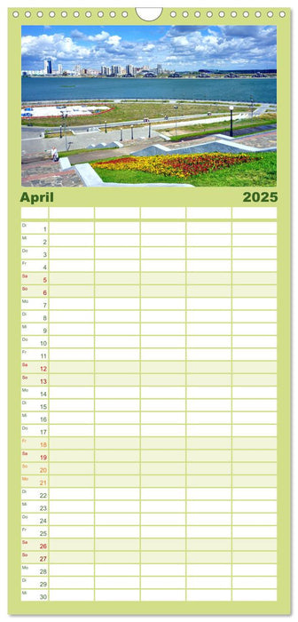 Kasaner Kaleidoskop - Tatarstans prachtvolle Hauptstadt (CALVENDO Familienplaner 2025)