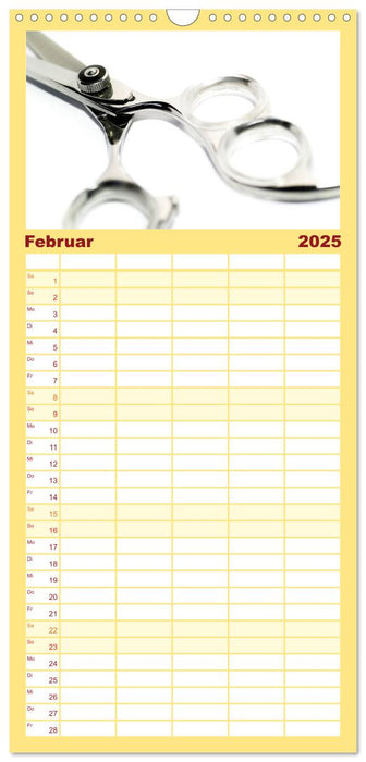 Scherenschmiede (CALVENDO Familienplaner 2025)