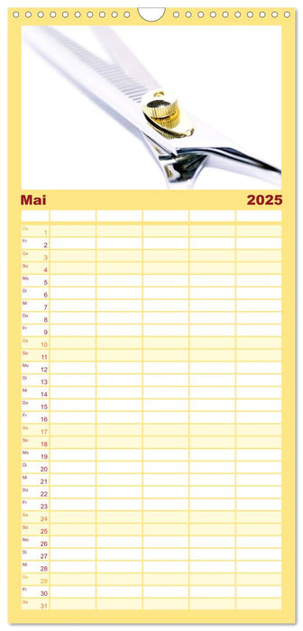 Scherenschmiede (CALVENDO Familienplaner 2025)