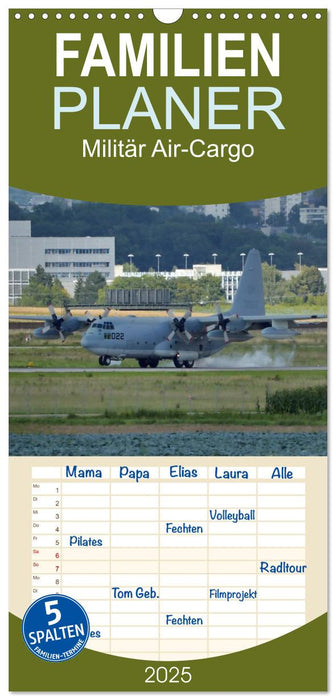 Militär Air-Cargo (CALVENDO Familienplaner 2025)