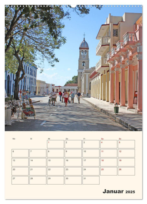Kuba - Inselparadies in der Karibik (CALVENDO Wandkalender 2025)