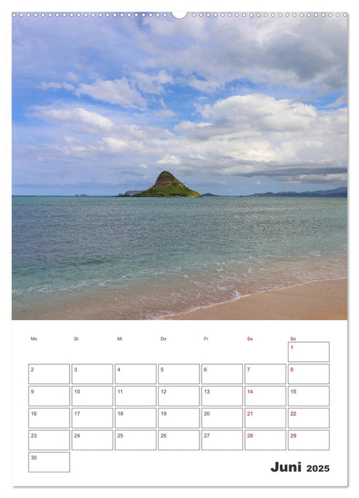 Hawaii - Reiseplaner (CALVENDO Wandkalender 2025)