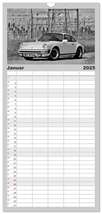 Porsche 911 SC (CALVENDO Familienplaner 2025)