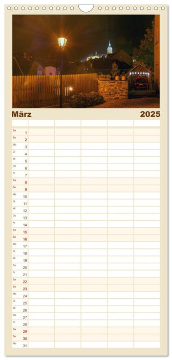 Annaberg im Erzgebirge (CALVENDO Familienplaner 2025)