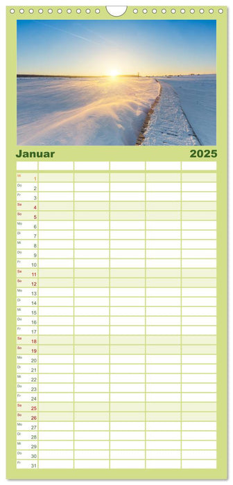 HOHES VENN - Einblicke in ein Hochmoor (CALVENDO Familienplaner 2025)