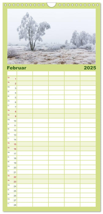 HOHES VENN - Einblicke in ein Hochmoor (CALVENDO Familienplaner 2025)