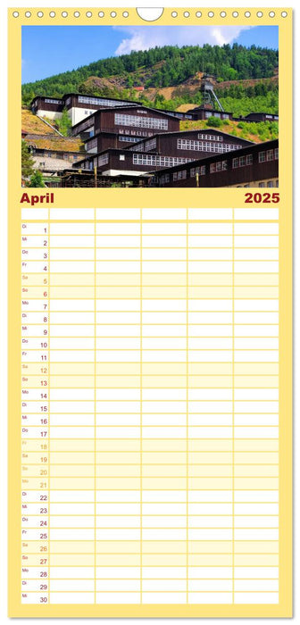 Goslar - Hanse- und Kaiserstadt im Harz (CALVENDO Familienplaner 2025)