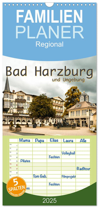 Bad Harzburg und Umgebung (CALVENDO Familienplaner 2025)