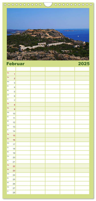 Sehenswerte Orte an der Smaragdküste (CALVENDO Familienplaner 2025)