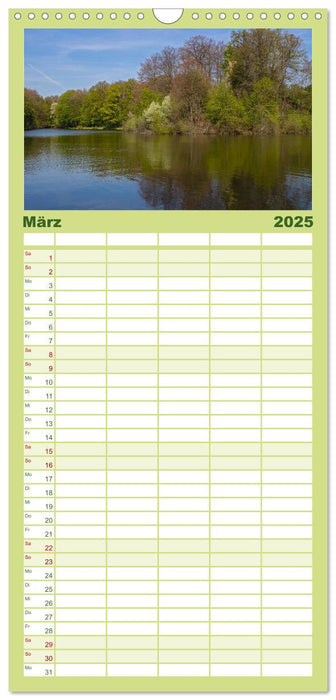 Das Steinfurter Bagno im Wandel der Jahreszeiten (CALVENDO Familienplaner 2025)