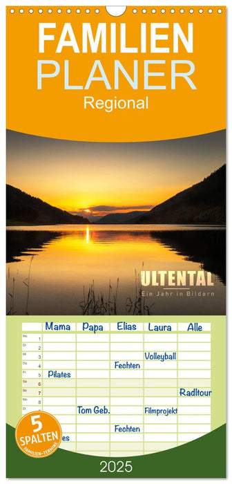 Ultental - Ein Jahr in Bildern (CALVENDO Familienplaner 2025)
