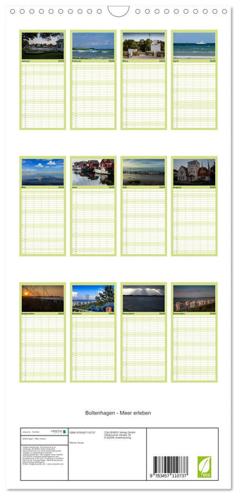 Boltenhagen - Meer erleben (CALVENDO Familienplaner 2025)