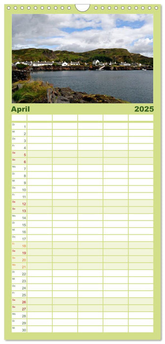 Western Highlands - Schottland (CALVENDO Familienplaner 2025)