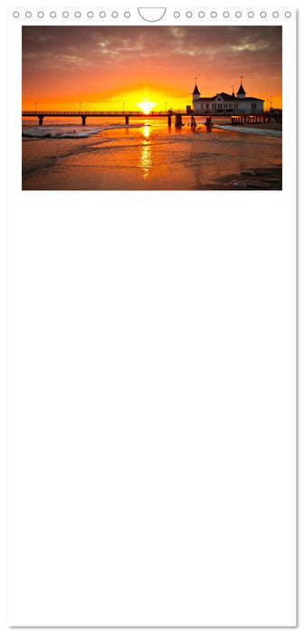 Die Insel Usedom in Bildern (CALVENDO Familienplaner 2025)