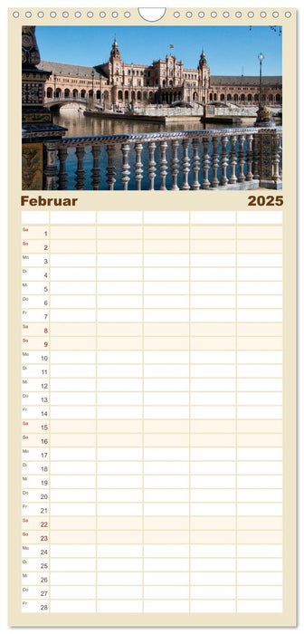 Andalusien (CALVENDO Familienplaner 2025)