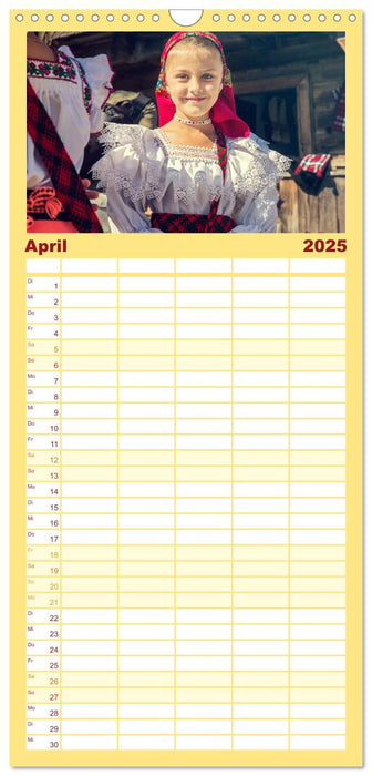 Rumänien Kultur - Menschen - Natur (CALVENDO Familienplaner 2025)