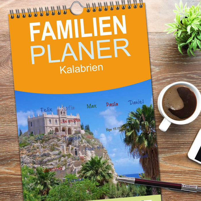 Kalabrien (CALVENDO Familienplaner 2025)