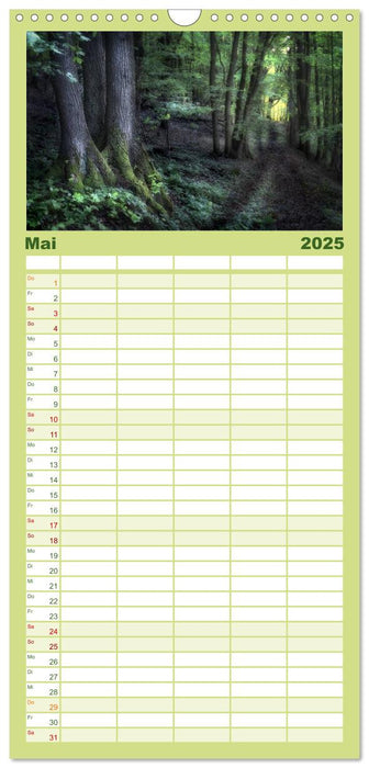 Waldkalender (CALVENDO Familienplaner 2025)