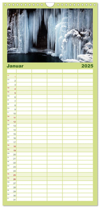 Oasen der Ruhe 2025 / Geburtstagskalender (CALVENDO Familienplaner 2025)
