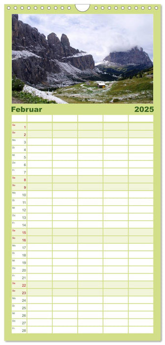 Südtirol 2025 (CALVENDO Familienplaner 2025)