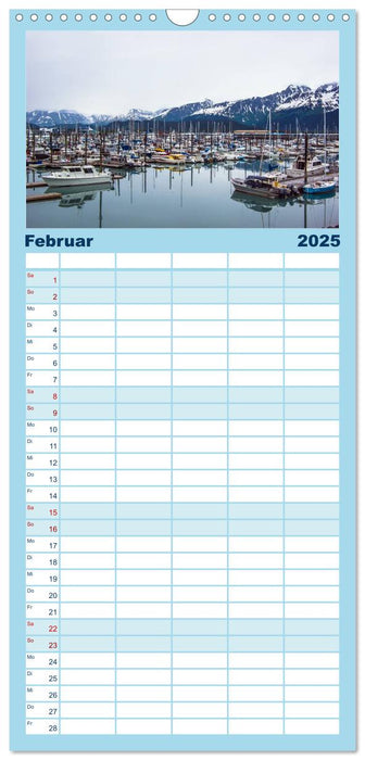 Der Alaska Kalender (CALVENDO Familienplaner 2025)