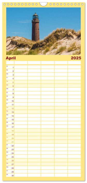 Der Darß Kalender (CALVENDO Familienplaner 2025)
