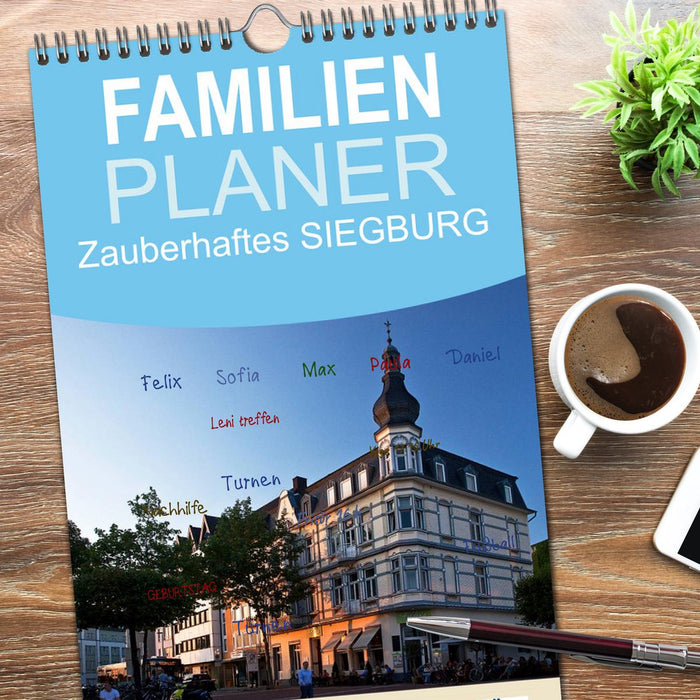 Zauberhaftes SIEGBURG (CALVENDO Familienplaner 2025)