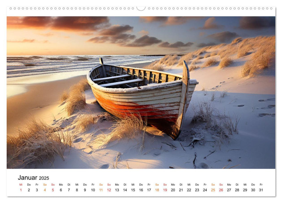 Mein Strand - ein Traum (CALVENDO Premium Wandkalender 2025)