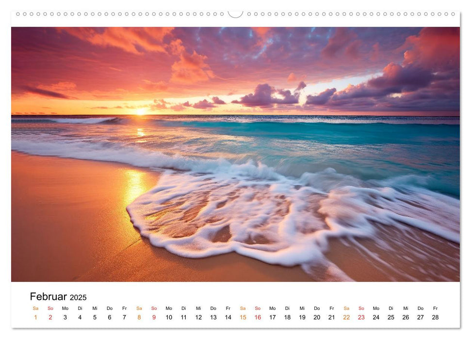 Mein Strand - ein Traum (CALVENDO Premium Wandkalender 2025)