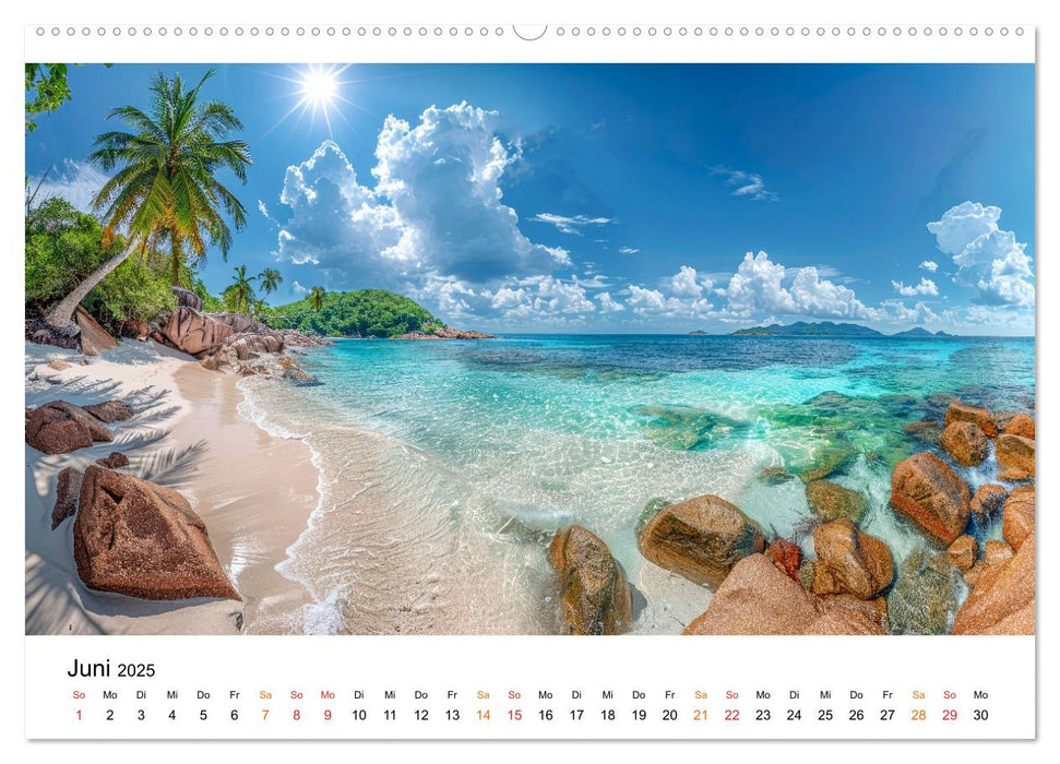 Mein Strand - ein Traum (CALVENDO Premium Wandkalender 2025)