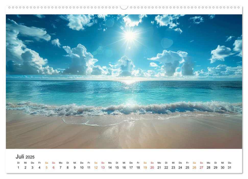 Mein Strand - ein Traum (CALVENDO Premium Wandkalender 2025)