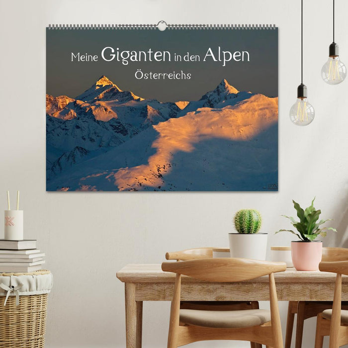 Meine Giganten in den Alpen Österreichs (CALVENDO Wandkalender 2025)