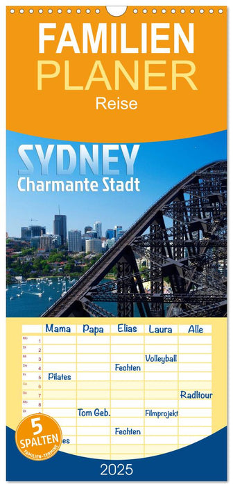 SYDNEY Charmante Stadt (CALVENDO Familienplaner 2025)