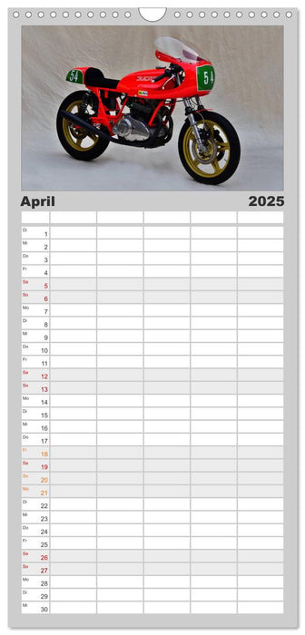 Ducati 500 Sport Desmo (CALVENDO Familienplaner 2025)