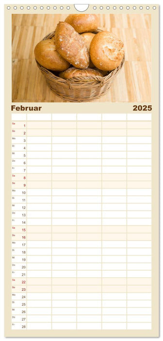 Brot & Kaffee Impressionen 2025 (CALVENDO Familienplaner 2025)