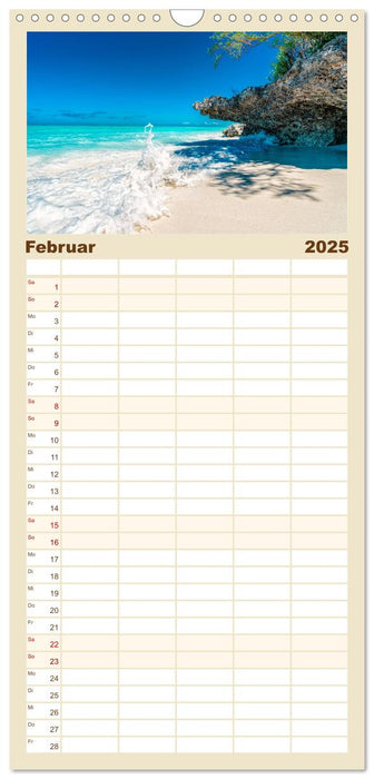 Karibu Sansibar (CALVENDO Familienplaner 2025)