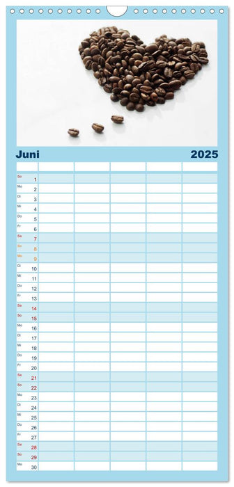 Kaffee-Pause Terminkalender (CALVENDO Familienplaner 2025)
