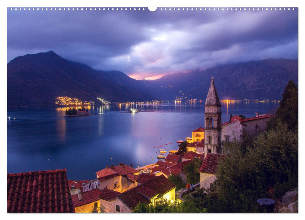 Perast in Montenegro - Romantisches Städtchen in faszinierender Landschaft (CALVENDO Wandkalender 2025)