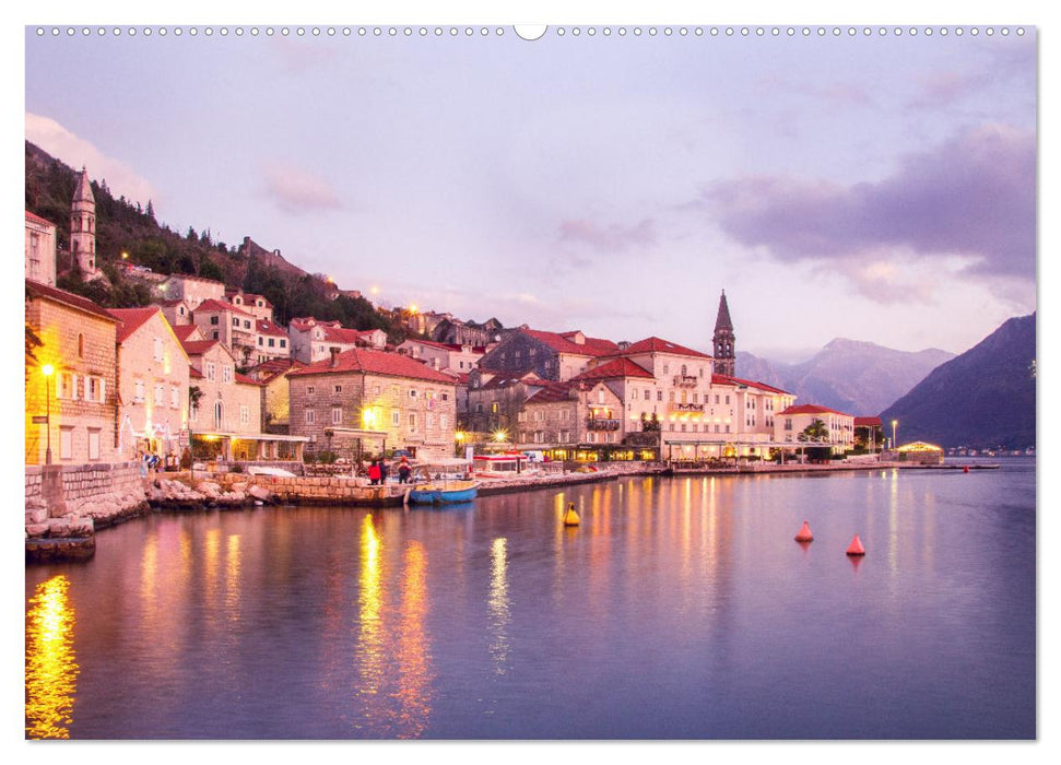 Perast in Montenegro - Romantisches Städtchen in faszinierender Landschaft (CALVENDO Wandkalender 2025)