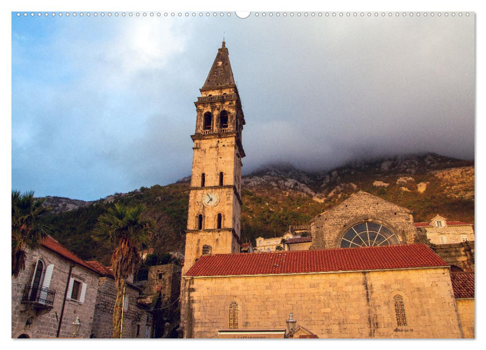 Perast in Montenegro - Romantisches Städtchen in faszinierender Landschaft (CALVENDO Wandkalender 2025)